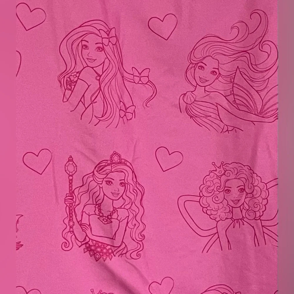 Barbie Twin Size Flat Sheet 2017 Mattel Barbie Flat Sheet Only